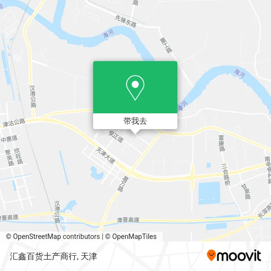 汇鑫百货土产商行地图