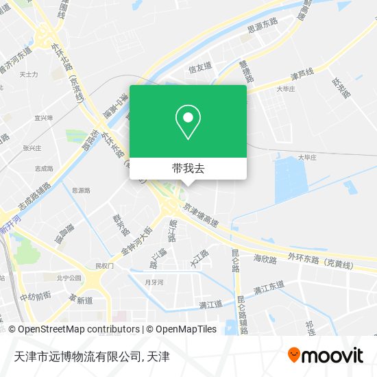 天津市远博物流有限公司地图
