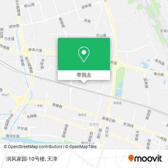 润风家园-10号楼地图
