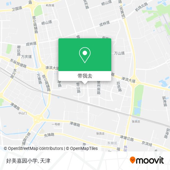 好美嘉园小学地图