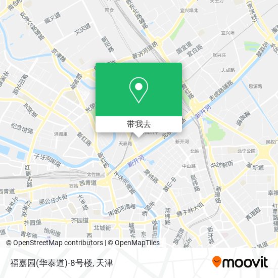 福嘉园(华泰道)-8号楼地图