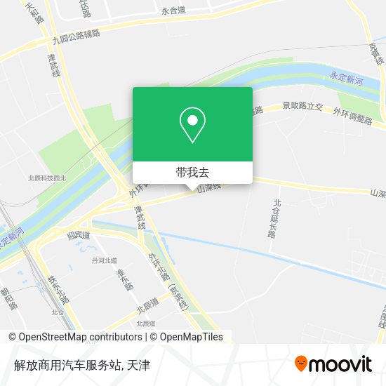 解放商用汽车服务站地图