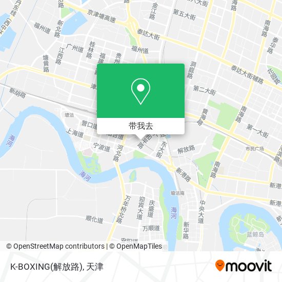 K-BOXING(解放路)地图