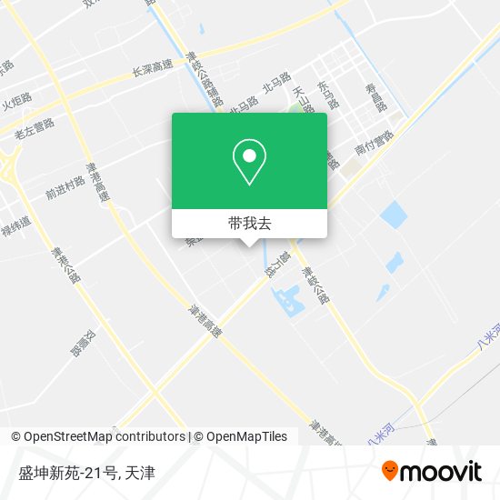 盛坤新苑-21号地图