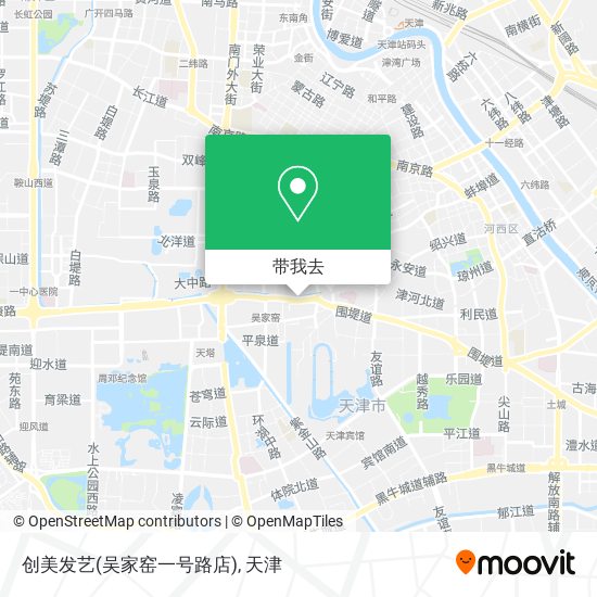 创美发艺(吴家窑一号路店)地图