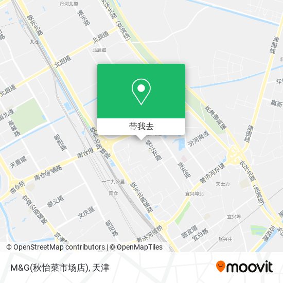 M&G(秋怡菜市场店)地图
