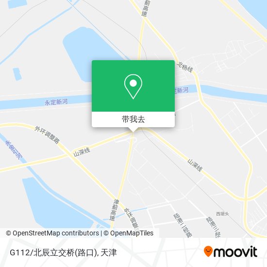 G112/北辰立交桥(路口)地图