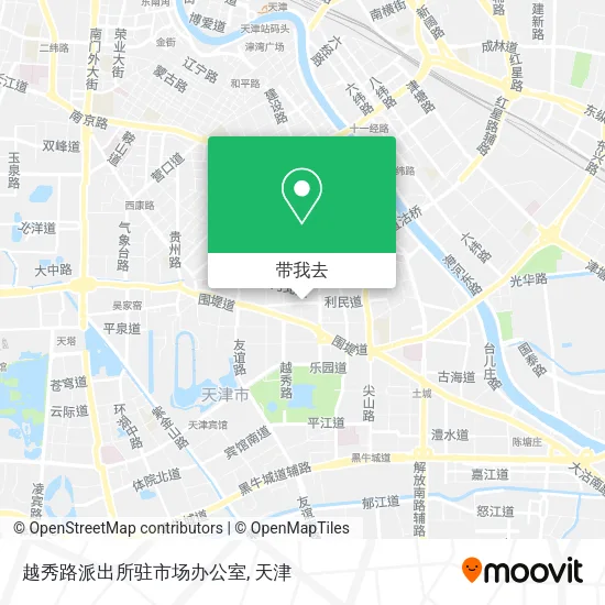 越秀路派出所驻市场办公室地图