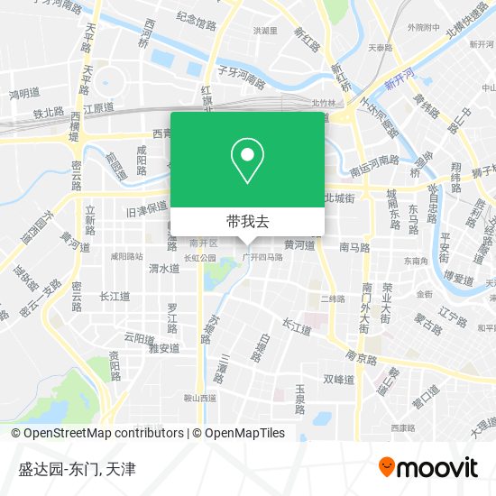 盛达园-东门地图