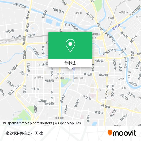 盛达园-停车场地图