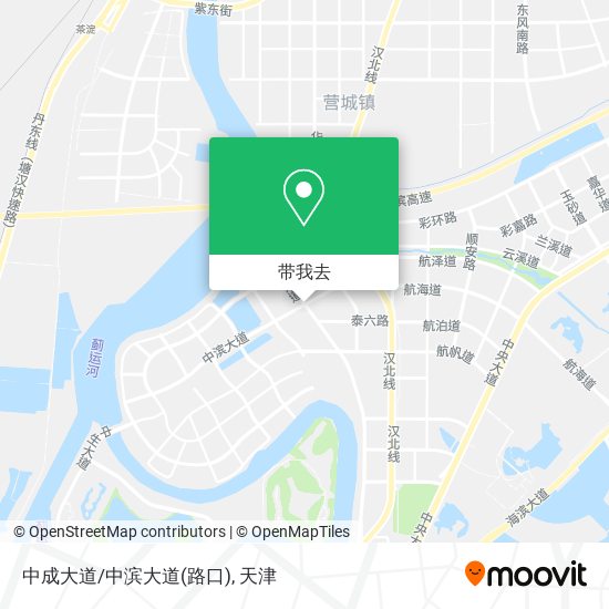 中成大道/中滨大道(路口)地图