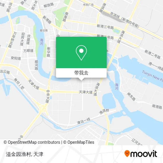 溢金园渔村地图