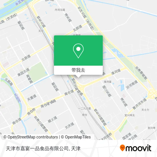 天津市嘉宴一品食品有限公司地图