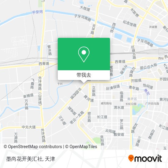 墨尚花开美汇社地图