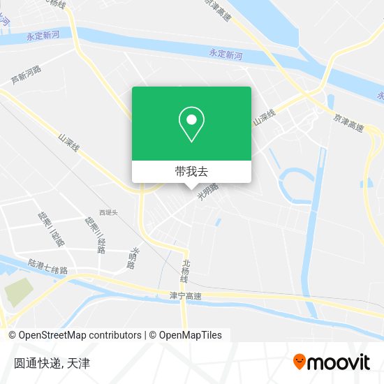 圆通快递地图