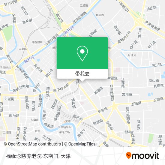 福缘念慈养老院-东南门地图