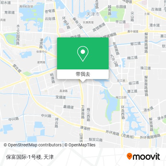 保富国际-1号楼地图