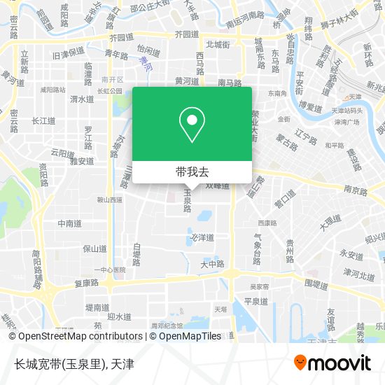 长城宽带(玉泉里)地图