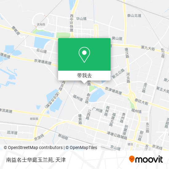 南益名士华庭玉兰苑地图