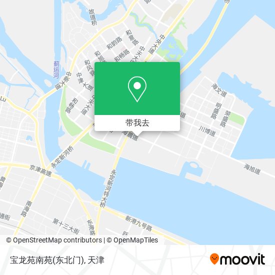 宝龙苑南苑(东北门)地图