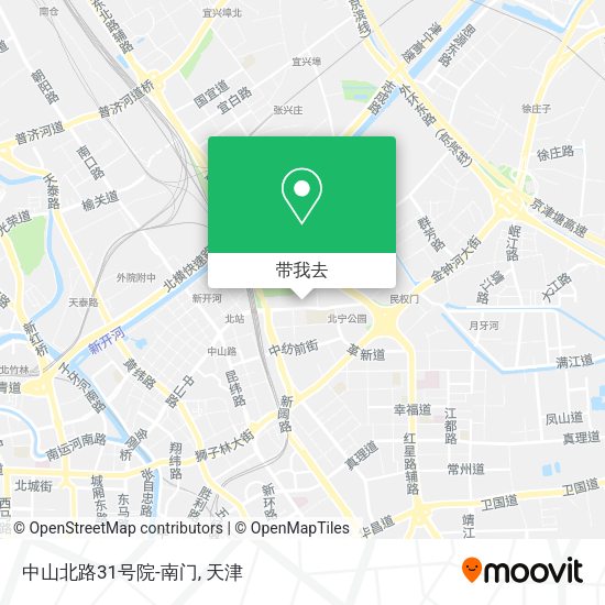 中山北路31号院-南门地图