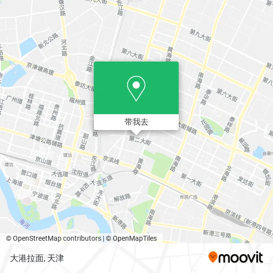 大港拉面地图