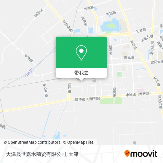 天津晟世嘉禾商贸有限公司地图
