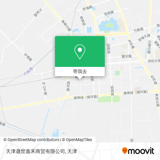 天津晟世嘉禾商贸有限公司地图