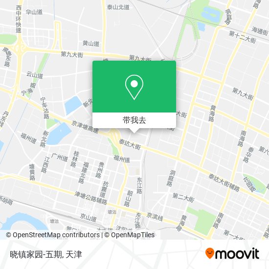 晓镇家园-五期地图