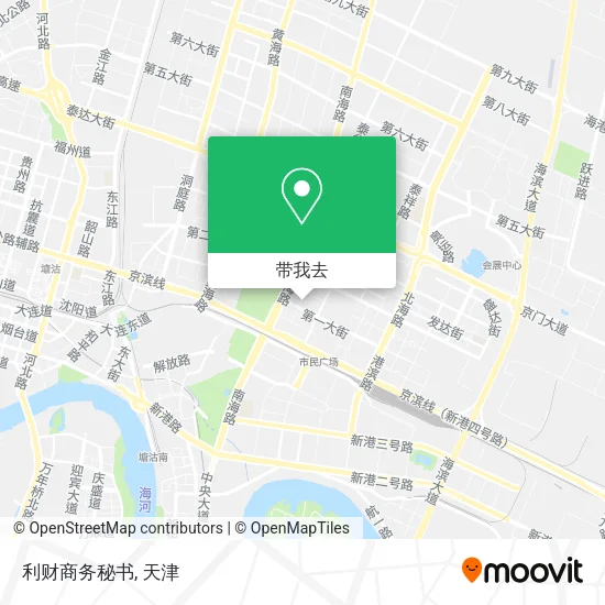 利财商务秘书地图