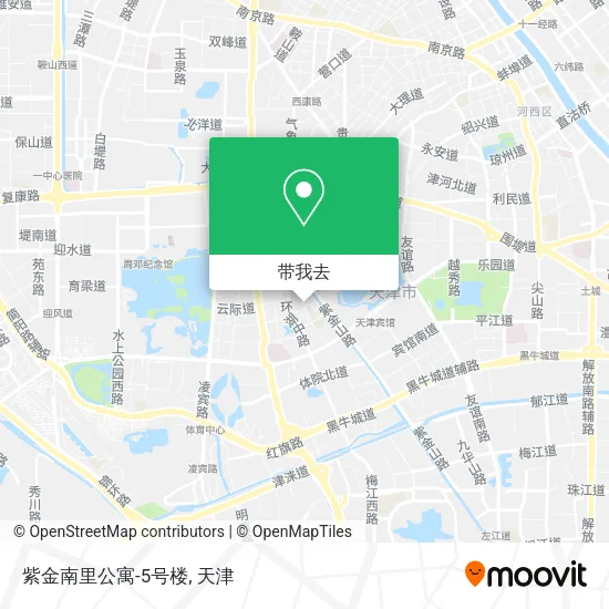 紫金南里公寓-5号楼地图