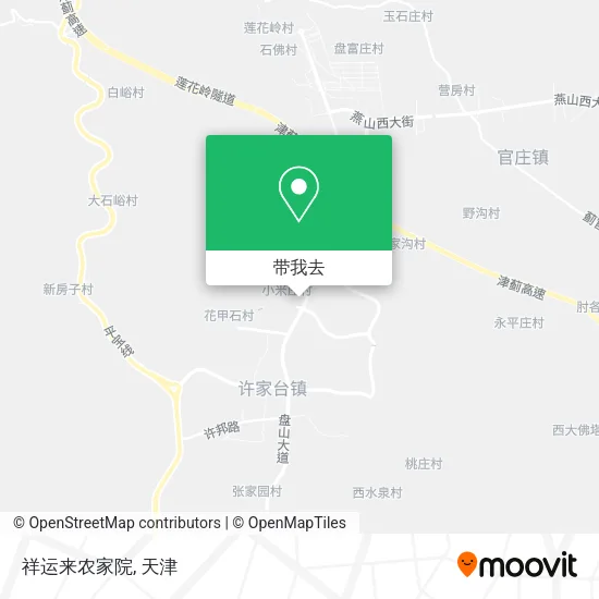 祥运来农家院地图