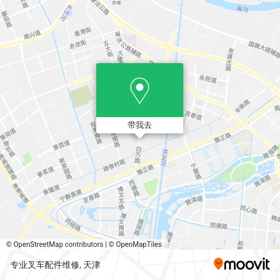专业叉车配件维修地图
