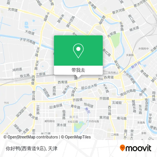 你好鸭(西青道9店)地图