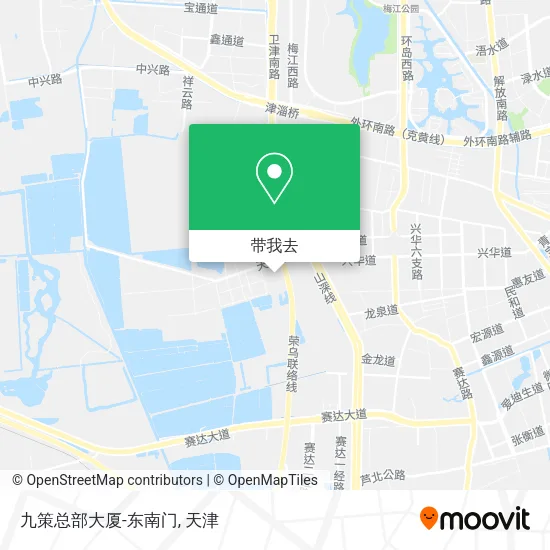 九策总部大厦-东南门地图