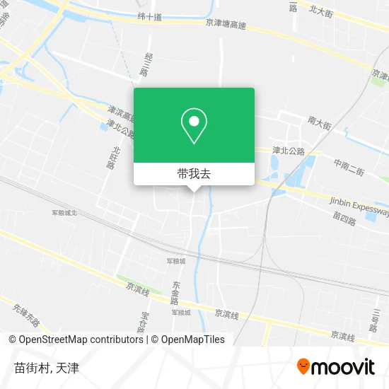 苗街村地图
