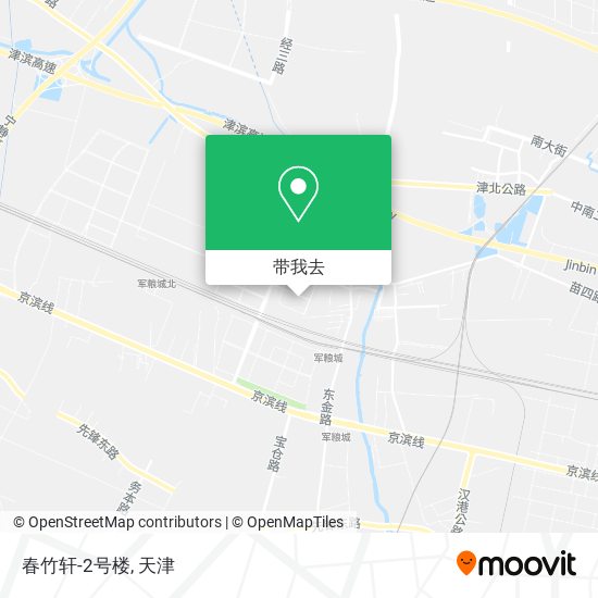 春竹轩-2号楼地图