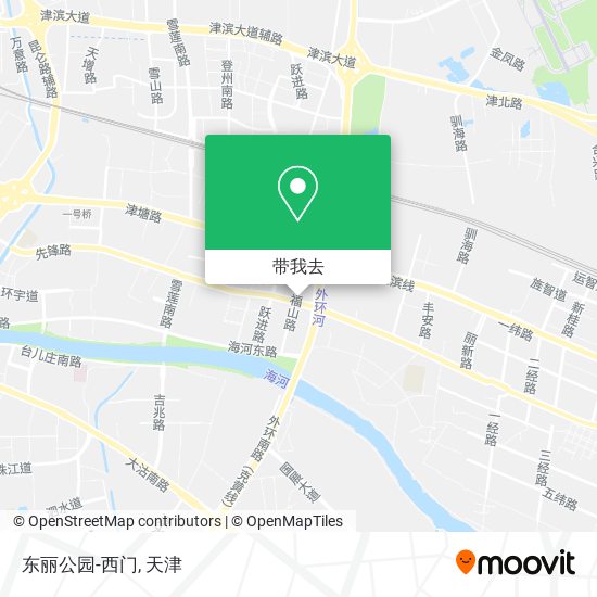 东丽公园-西门地图