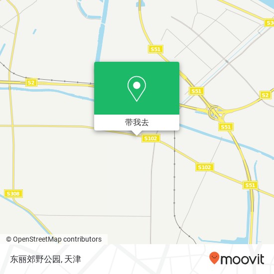 东丽郊野公园地图