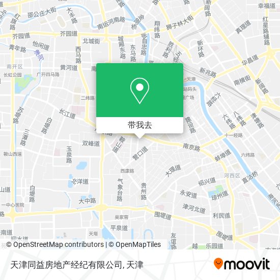 天津同益房地产经纪有限公司地图