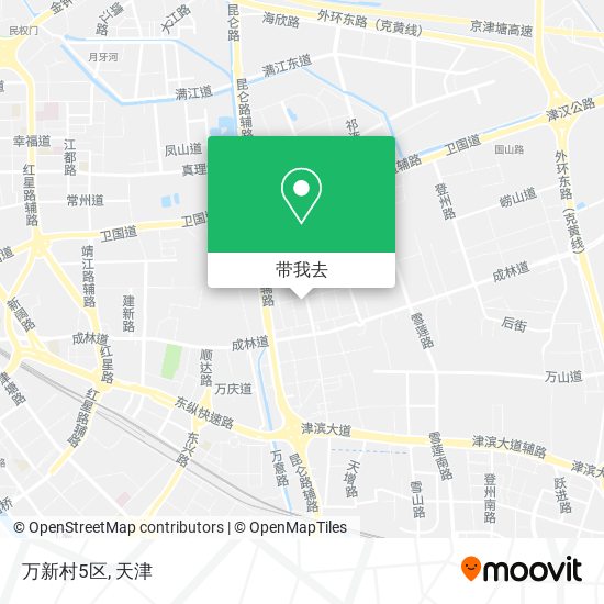 万新村5区地图