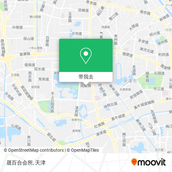 晟百合会所地图