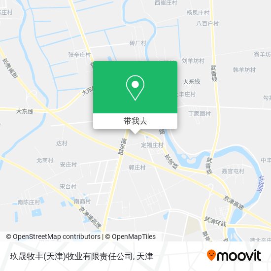 玖晟牧丰(天津)牧业有限责任公司地图