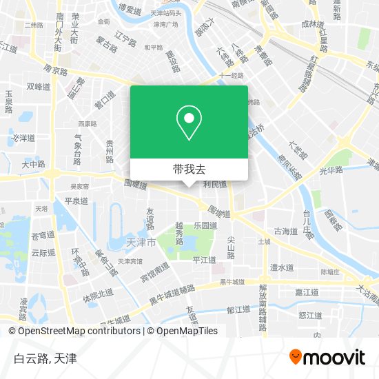 白云路地图