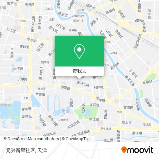 元兴新里社区地图