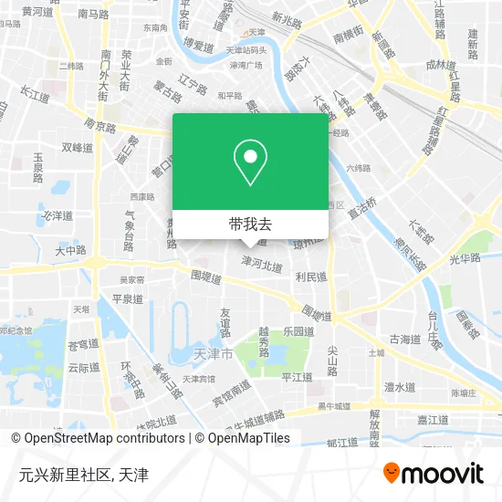 元兴新里社区地图