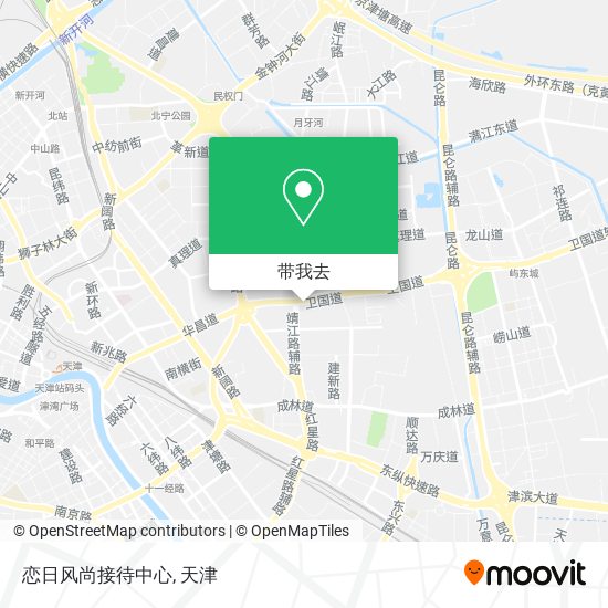 恋日风尚接待中心地图