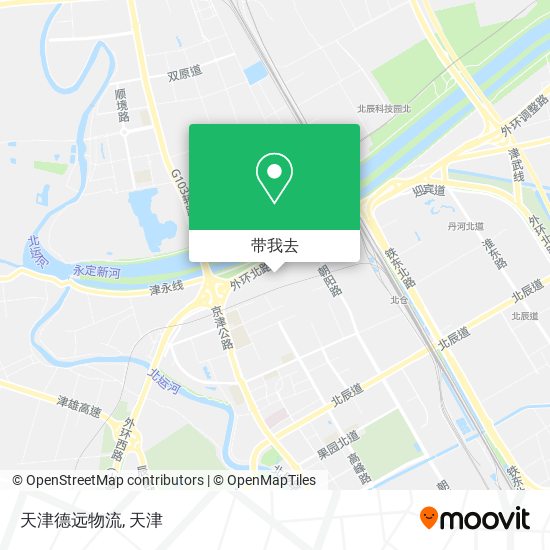 天津德远物流地图