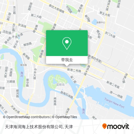 天津海润海上技术股份有限公司地图
