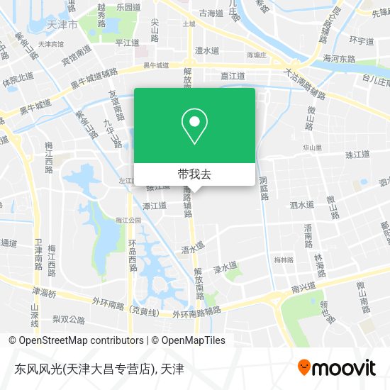 东风风光(天津大昌专营店)地图